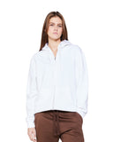 Lane Seven-LS14003-Premium Full Zip Hooded Sweatshirt-WHITE