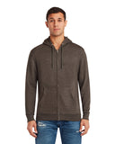 Lane Seven-LS14003-Premium Full Zip Hooded Sweatshirt-CHARCOAL HEATHER