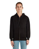 Lane Seven-LS14003-Premium Full Zip Hooded Sweatshirt-BLACK