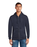 Lane Seven-LS14003-Premium Full Zip Hooded Sweatshirt-NAVY