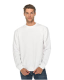 Lane Seven-LS14004-Premium Crewneck Sweatshirt-WHITE