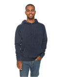 Lane Seven-LST004-Vintage Raglan Hooded Sweatshirt-DENIM