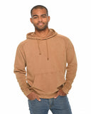 Lane Seven-LST004-Vintage Raglan Hooded Sweatshirt-CAMEL
