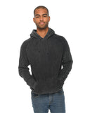 Lane Seven-LST004-Vintage Raglan Hooded Sweatshirt-BLACK
