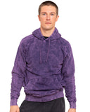Lane Seven-LST004-Vintage Raglan Hooded Sweatshirt-CLOUD PURPLE
