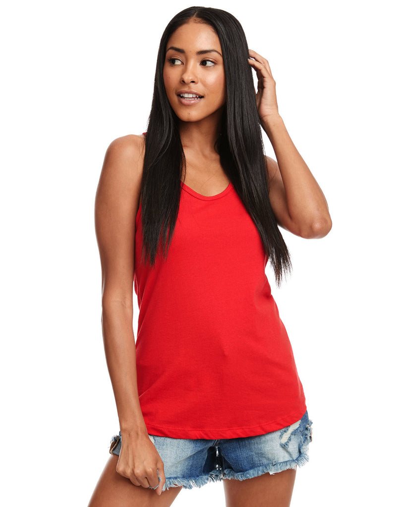 Next Level Apparel-N1533-Ideal Racerback Tank-RED