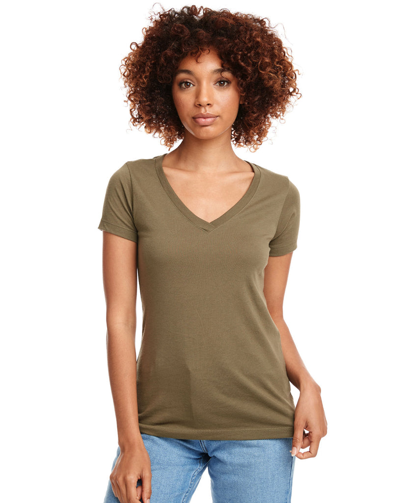 Next Level Apparel-N1540-Ideal V-MILITARY GREEN