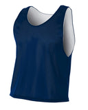 A4-N2274-Mens Lacrosse Reversible Practice Jersey-NAVY/ WHITE