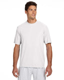 A4-N3142-Cooling Performance T Shirt-WHITE