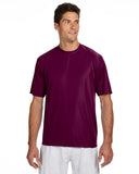 A4-N3142-Cooling Performance T Shirt-MAROON