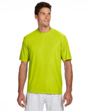 A4-N3142-Cooling Performance T Shirt-SAFETY YELLOW