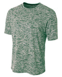 a4-N3296-Men's Space Dye T-Shirt-FOREST
