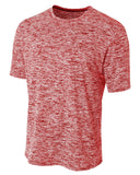a4-N3296-Men's Space Dye T-Shirt-SCARLET