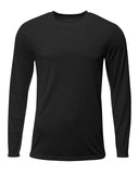 A4-N3425-Sprint Long Sleeve T Shirt-BLACK