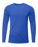 A4-N3425-Sprint Long Sleeve T Shirt-ROYAL