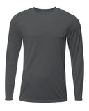 A4-N3425-Sprint Long Sleeve T Shirt-GRAPHITE