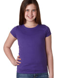 Next Level Apparel-N3710-Youth Girls? Princess T Shirt-PURPLE RUSH