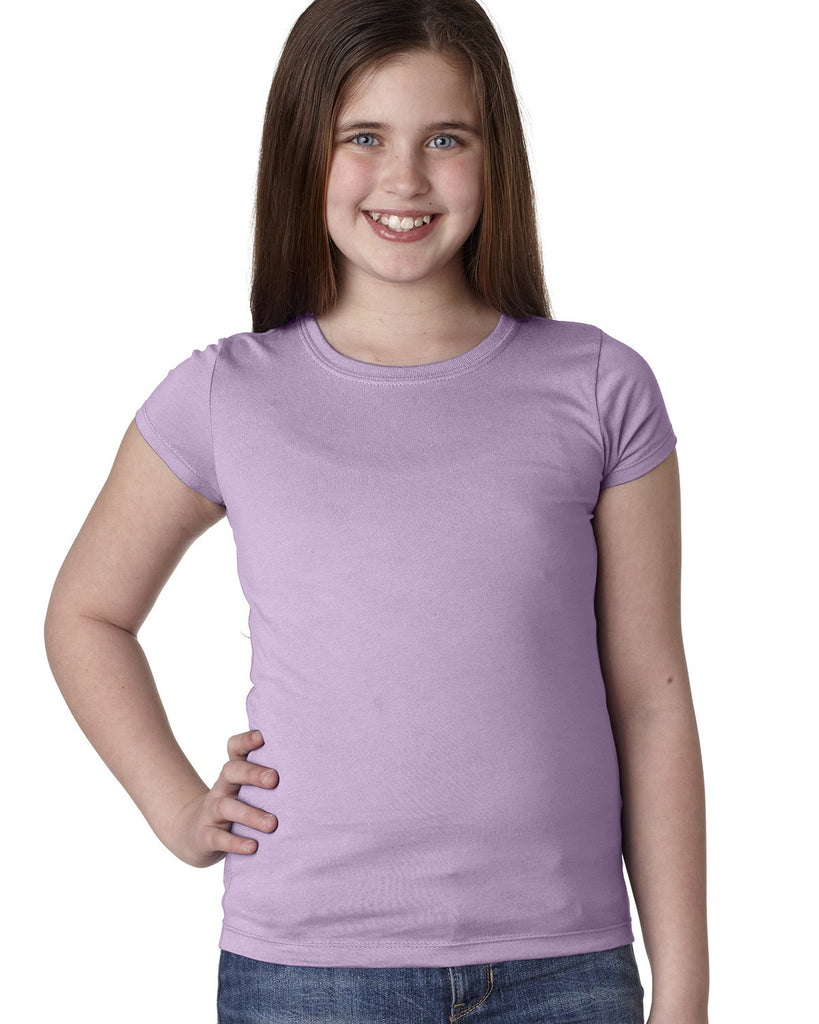 Next Level Apparel-N3710-Youth Girls? Princess T Shirt-LILAC