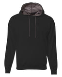 A4-N4279-Mens Sprint Tech Fleece Hooded Sweatshirt-BLACK