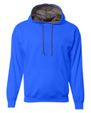 A4-N4279-Mens Sprint Tech Fleece Hooded Sweatshirt-ROYAL