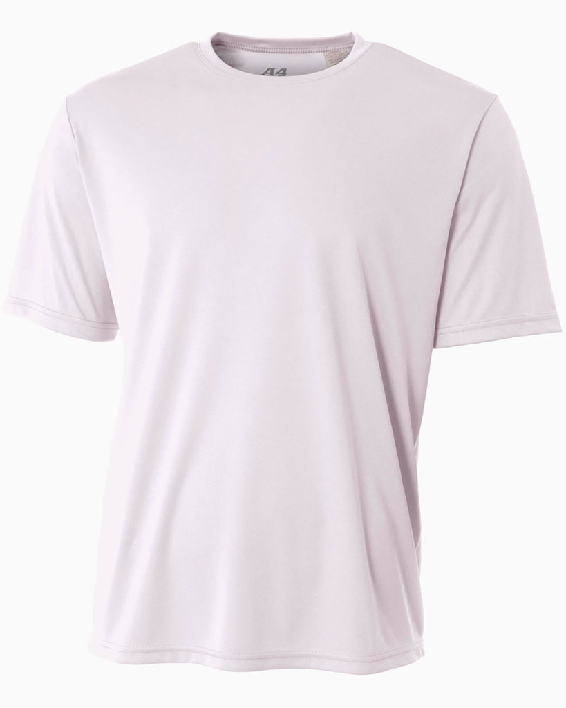 A4-NB3142-Youth Cooling Performance T Shirt-WHITE