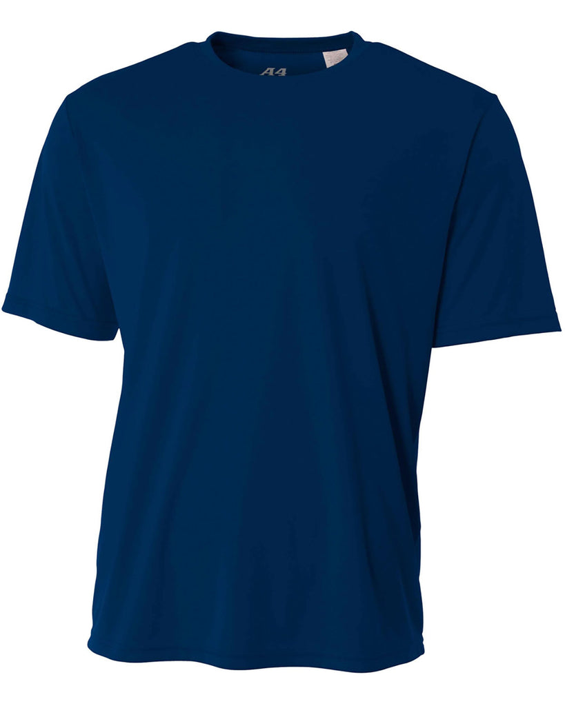 A4-NB3142-Youth Cooling Performance T Shirt-NAVY