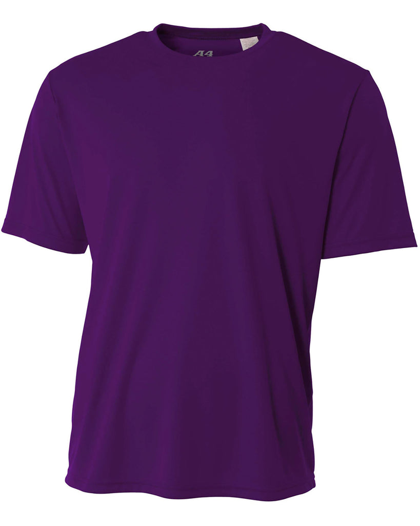A4-NB3142-Youth Cooling Performance T Shirt-PURPLE