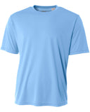 A4-NB3142-Youth Cooling Performance T Shirt-LIGHT BLUE