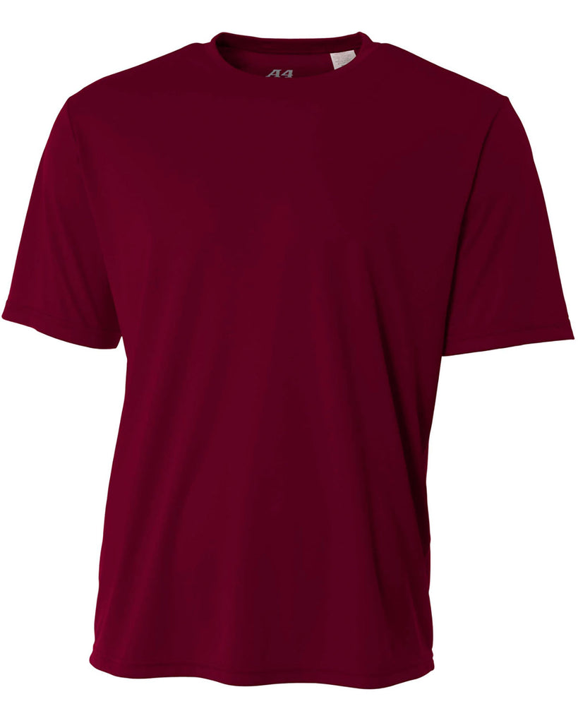 A4-NB3142-Youth Cooling Performance T Shirt-MAROON