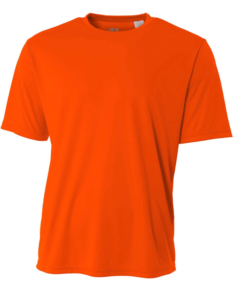 A4-NB3142-Youth Cooling Performance T Shirt-SAFETY ORANGE