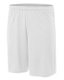 a4-NB5281-Youth Cooling Performance Power Mesh Practice Short-WHITE