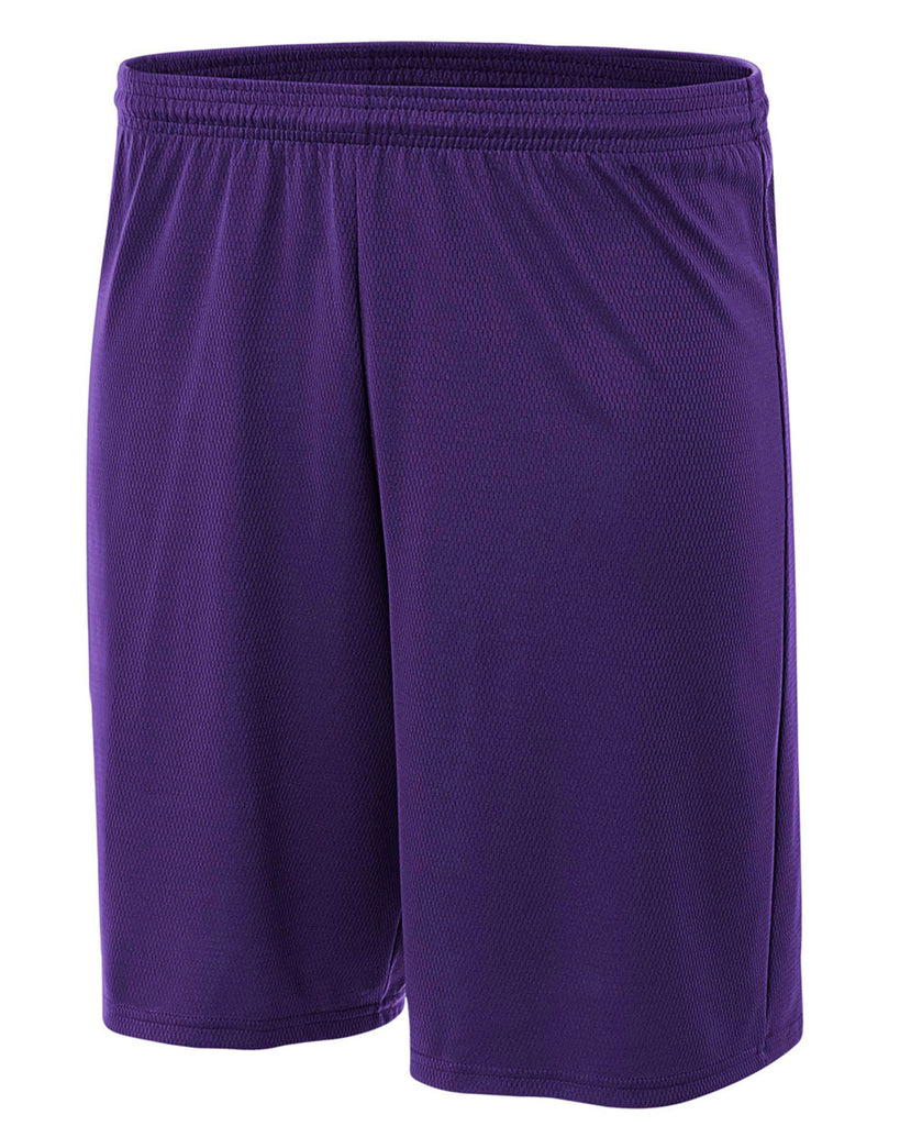 a4-NB5281-Youth Cooling Performance Power Mesh Practice Short-PURPLE