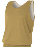 A4-NF1270-Mens Reversible Mesh Tank-VEGAS GOLD/ WHT