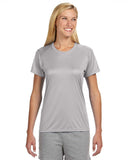 A4-NW3201-Cooling Performance T Shirt-SILVER