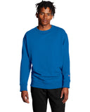 Champion-S600-Adult Powerblend Crewneck Sweatshirt-ROYAL BLUE