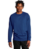 Champion-S600-Adult Powerblend Crewneck Sweatshirt-ROYAL BLUE HTHR