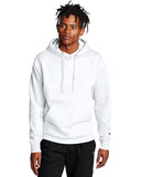 Champion-S700-Adult Powerblend Pullover Hooded Sweatshirt-WHITE