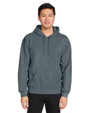 Gildan-SF500-Softstyle Fleece Pullover Hooded Sweatshirt-DARK HEATHER