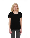 StarTee-ST1025-100% Cotton Concert T Shirt-BLACK