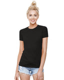 StarTee-ST1210-Cotton Crew Neck T Shirt-BLACK