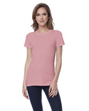 StarTee-ST1210-Cotton Crew Neck T Shirt-DUSTY PINK