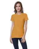 StarTee-ST1210-Cotton Crew Neck T Shirt-MUSTARD