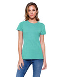 StarTee-ST1410-Cvc Crew Neck T Shirt-MINT HEATHER