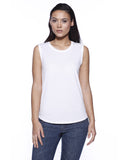 StarTee-ST1452-Cvc Sleeveless T Shirt-WHITE