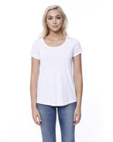 StarTee-ST1474-Cvc Loose Short Sleeve Raglan-WHITE