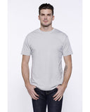 StarTee-ST2110-Cotton Crew Neck T Shirt-SILVER