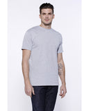 StarTee-ST2110-Cotton Crew Neck T Shirt-HEATHER GREY