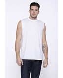 StarTee-ST2150-Cotton Muscle T Shirt-WHITE