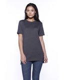 StarTee-ST2421-Cvc Long Body T Shirt-CHARCOAL HEATHER