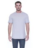 StarTee-ST2820-Cotton/Modal Twisted T Shirt-HEATHER GREY